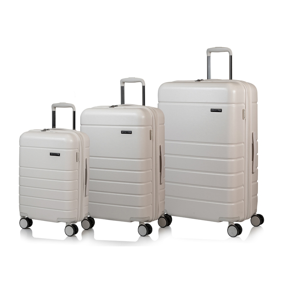Image 730951_IVR.jpg, Product 730-951 / Price $359.99, Champs Luggage Linen Collection 3-Piece Hard Side Spinner Expandable Luggage Set from Champs on TSC.ca's Home & Garden department