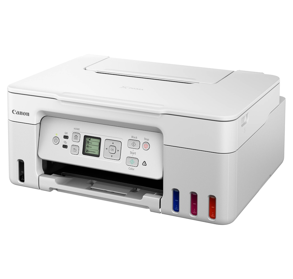 Image 731018_ALTMORE1.jpg, Product 731-018 / Price $339.99, Canon Pixma G3270 MegaTank All in-One Printer (white) from Canon on TSC.ca's Electronics department