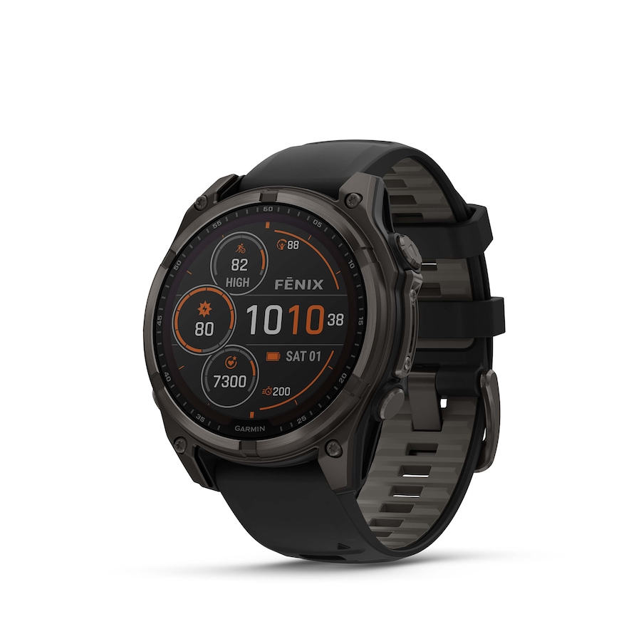 Image 731076.jpg, Product 731-076 / Price $1,599.99, Garmin fēnix 8 Solar Sapphire GPS Smartwatch (47 mm) from Garmin on TSC.ca's Electronics department