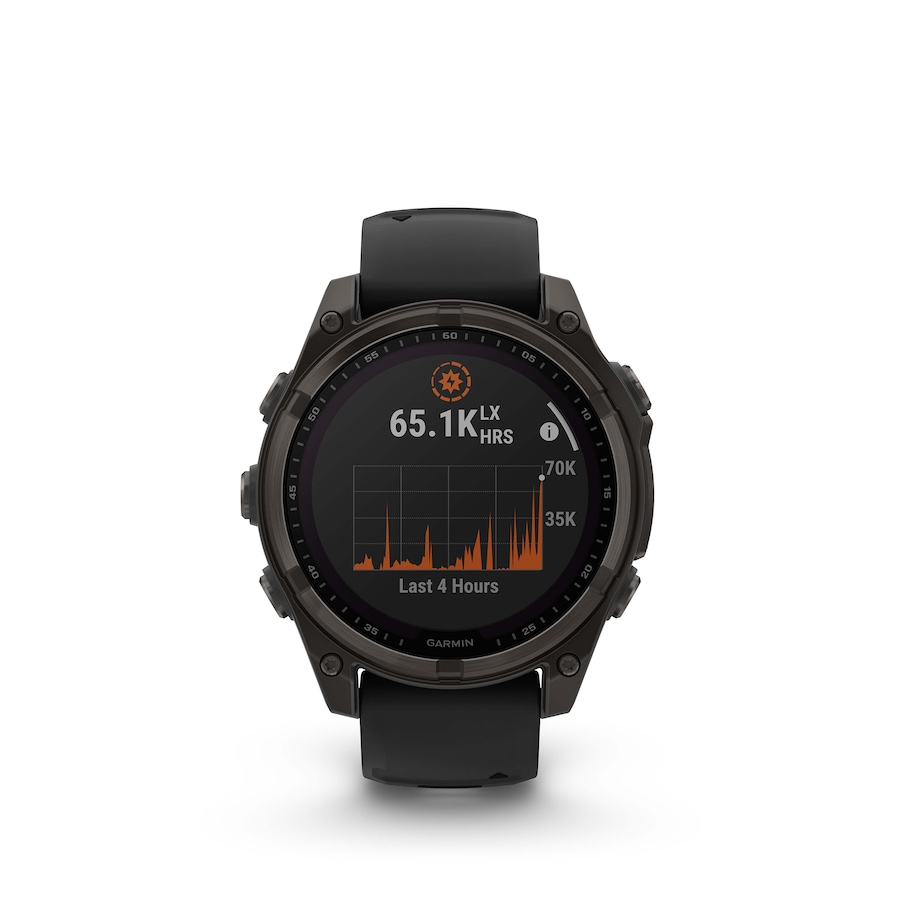 Image 731076_ALTMORE1.jpg, Product 731-076 / Price $1,599.99, Garmin fēnix 8 Solar Sapphire GPS Smartwatch (47 mm) from Garmin on TSC.ca's Electronics department