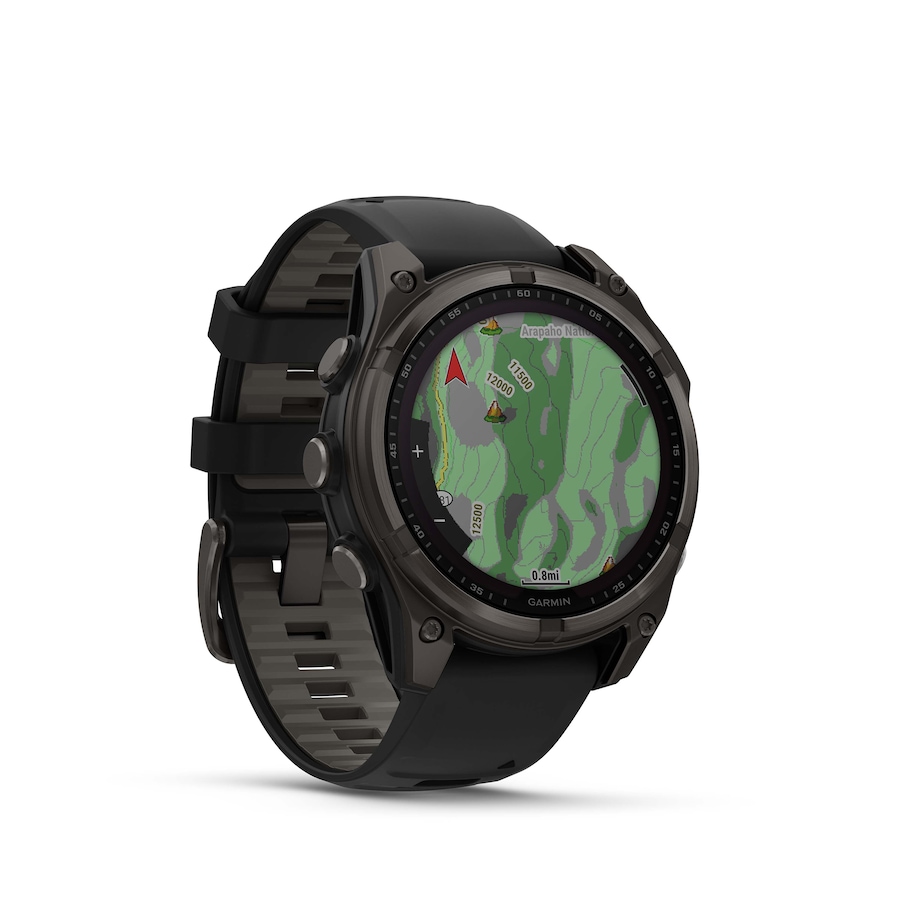 Image 731076_ALTMORE2.jpg, Product 731-076 / Price $1,599.99, Garmin fēnix 8 Solar Sapphire GPS Smartwatch (47 mm) from Garmin on TSC.ca's Electronics department