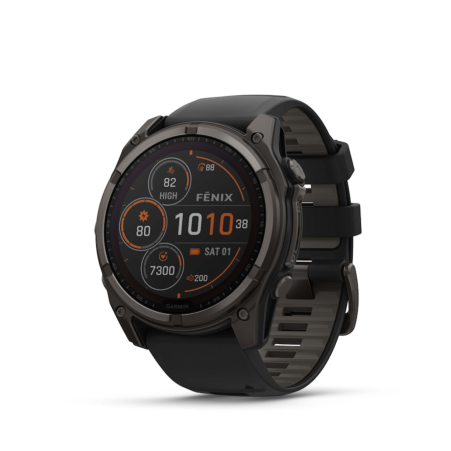 Image 731077.jpg, Product 731-077 / Price $1,539.99, Garmin fēnix 8 Solar Sapphire GPS Smartwatch (51 mm) from Garmin on TSC.ca's Electronics department