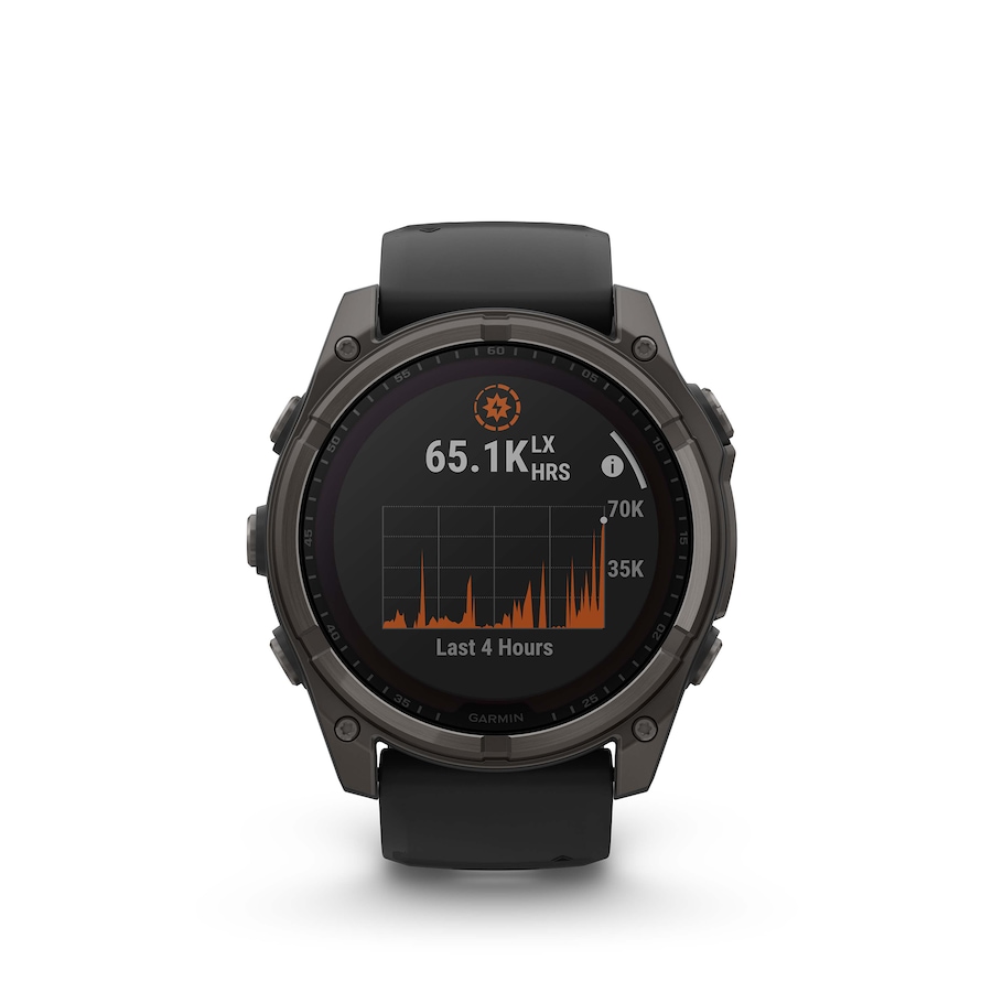 Image 731077_ALTMORE1.jpg, Product 731-077 / Price $1,539.99, Garmin fēnix 8 Solar Sapphire GPS Smartwatch (51 mm) from Garmin on TSC.ca's Electronics department