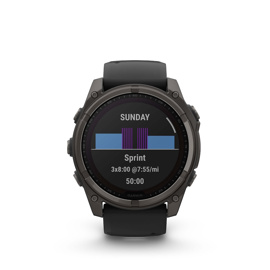Image 731077_ALTMORE3.jpg, Product 731-077 / Price $1,539.99, Garmin fēnix 8 Solar Sapphire GPS Smartwatch (51 mm) from Garmin on TSC.ca's Electronics department
