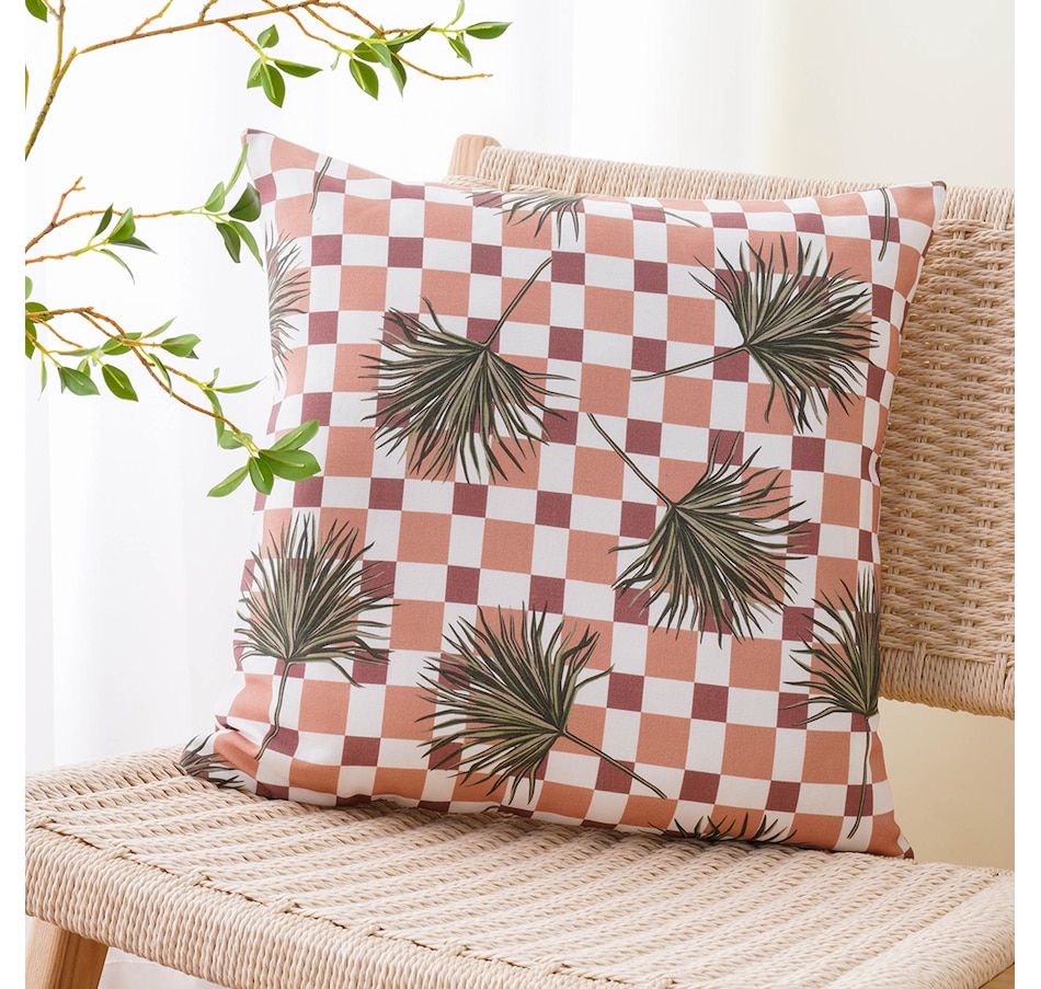 Image 731112_ALTMORE1.jpg, Product 731-112 / Price $39.99, Canopii Outdoor Pillow (palmtile rust, 20" x 20") from Canopii on TSC.ca's Home & Garden department