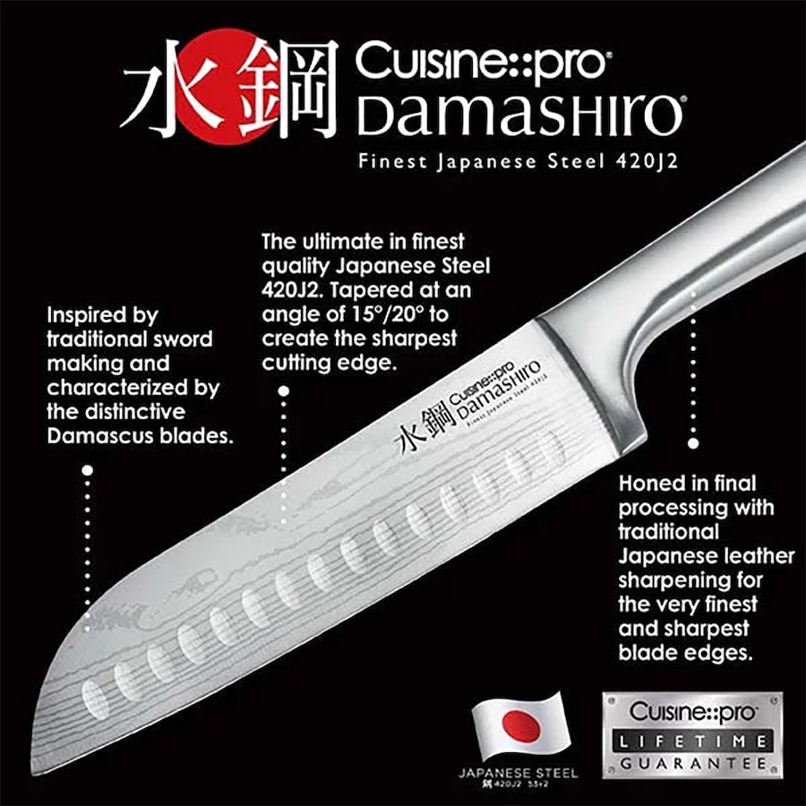 Image 731143_ALTMORE3.jpg, Product 731-143 / Price $99.99, Cuisine::pro Damashiro 6'' Mini Chef Knife from Cuisine pro on TSC.ca's Kitchen department
