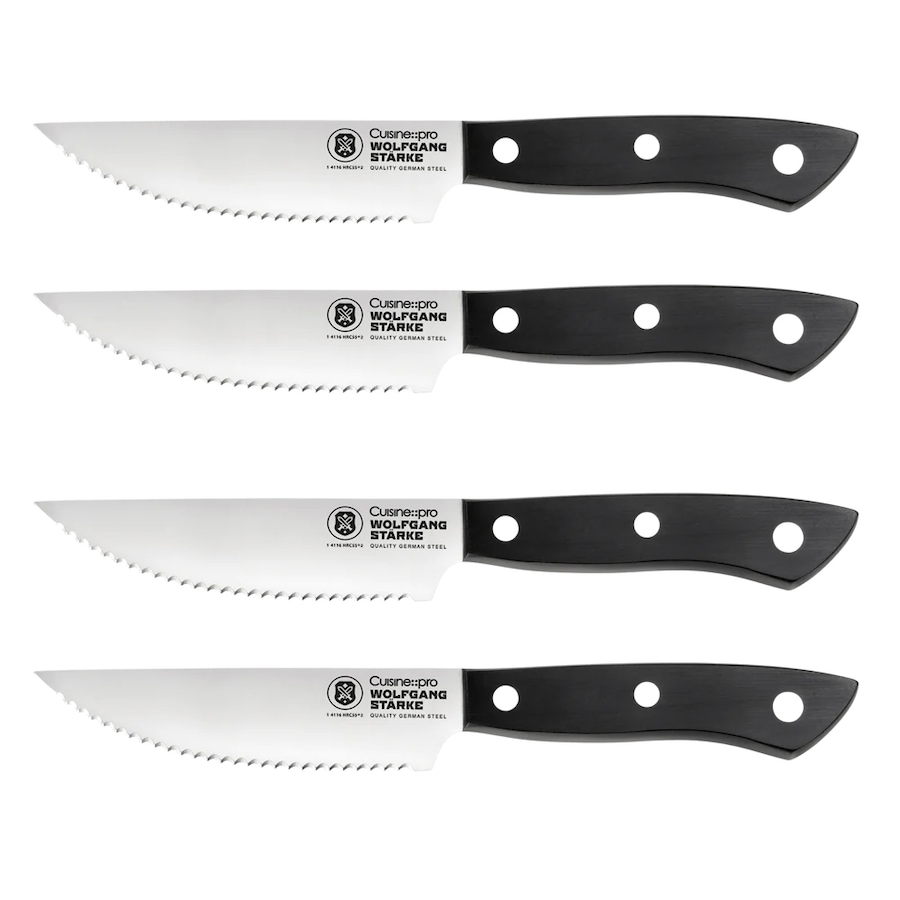 Image 731157.jpg, Product 731-157 / Price $119.99, Cuisine::pro Wolfgang Starke 4-Piece Steak Knife Set from Cuisine pro on TSC.ca's Kitchen department