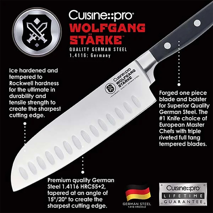 Image 731157_ALTMORE3.jpg, Product 731-157 / Price $119.99, Cuisine::pro Wolfgang Starke 4-Piece Steak Knife Set from Cuisine pro on TSC.ca's Kitchen department
