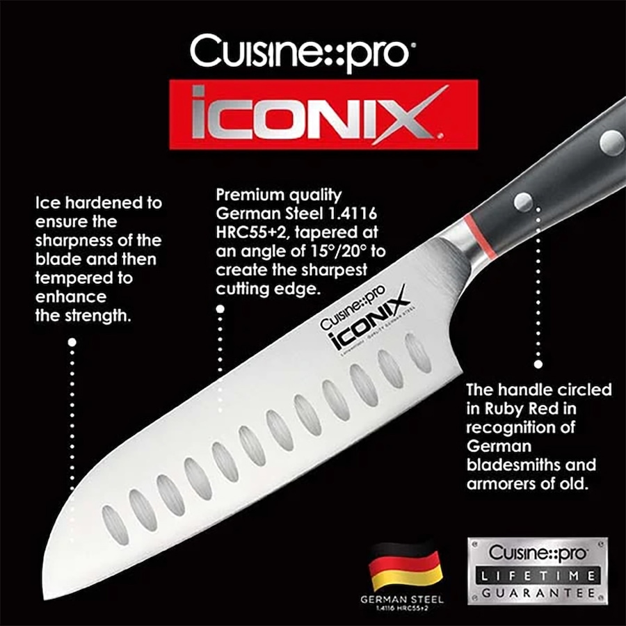 Image 731162_ALTMORE2.jpg, Product 731-162 / Price $119.99, Cuisine::pro iconiX 4-Piece Steak Knife Set from Cuisine pro on TSC.ca's Kitchen department