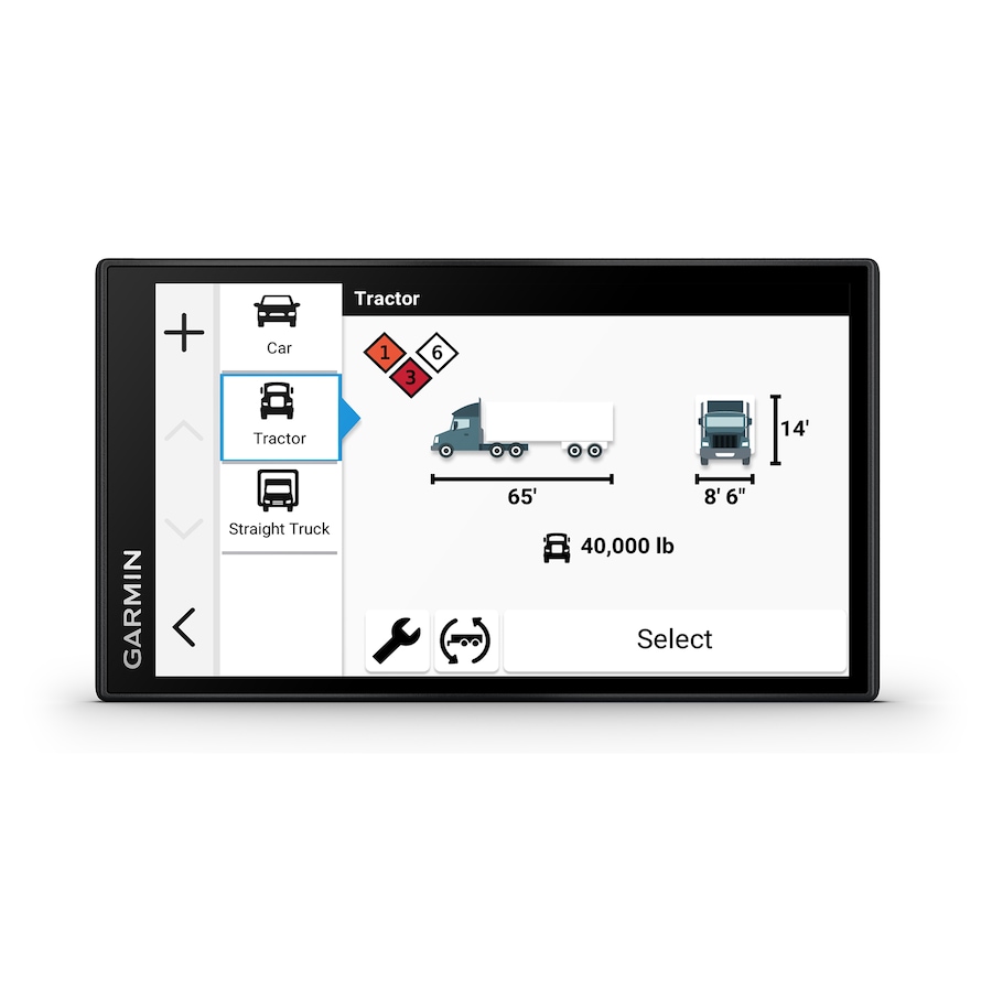Image 731188_ALTMORE1.jpg, Product 731-188 / Price $519.99, Garmin dēzl OTR620 6" Display GPS Truck Navigator from Garmin on TSC.ca's Electronics department
