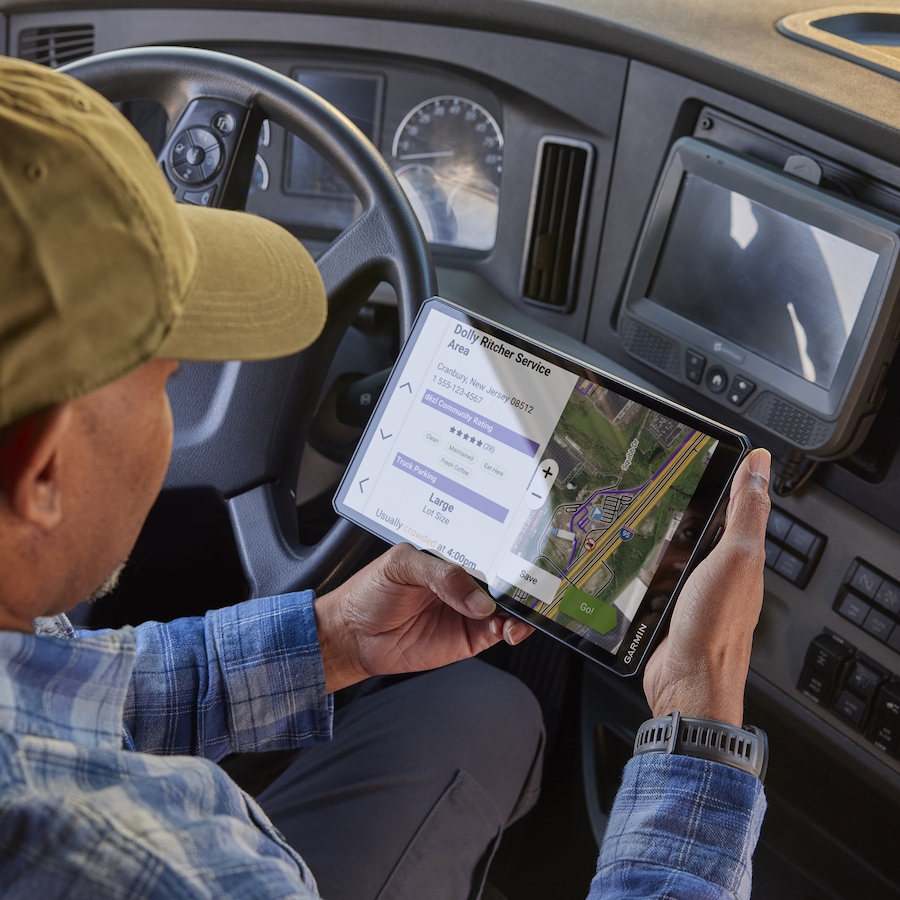 Image 731188_ALTMORE12.jpg, Product 731-188 / Price $519.99, Garmin dēzl OTR620 6" Display GPS Truck Navigator from Garmin on TSC.ca's Electronics department