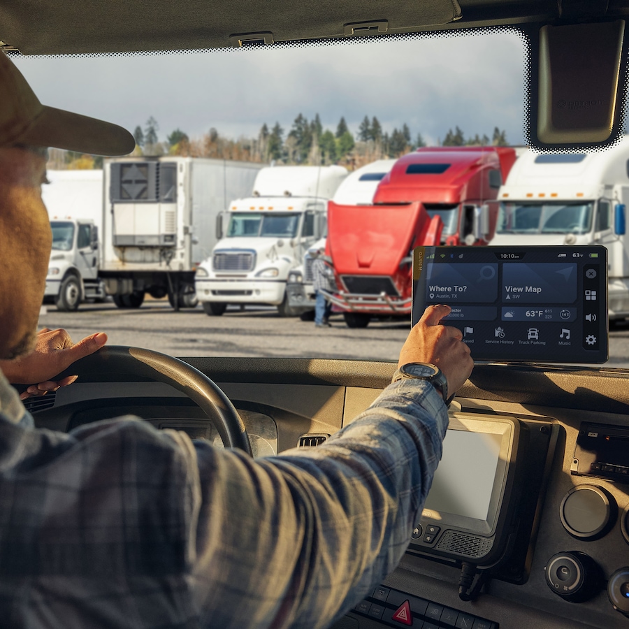 Image 731189_ALTMORE14.jpg, Product 731-189 / Price $659.99, Garmin dēzl OTR720 7" Display GPS Truck Navigator from Garmin on TSC.ca's Electronics department