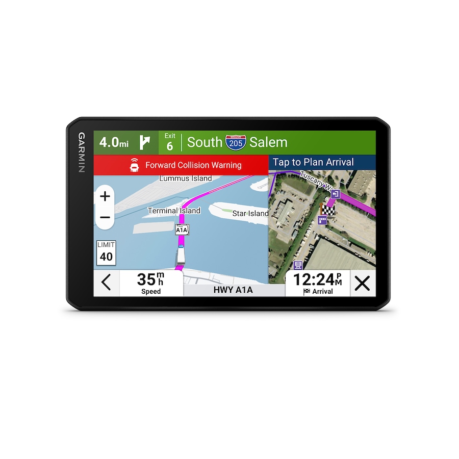 Image 731190.jpg, Product 731-190 / Price $869.99, Garmin dezlCam OTR725 7" GPS Navigator with Built-In Dash Cam from Garmin on TSC.ca's Electronics department