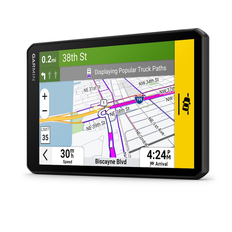 Image 731190_ALTMORE1.jpg, Product 731-190 / Price $869.99, Garmin dezlCam OTR725 7" GPS Navigator with Built-In Dash Cam from Garmin on TSC.ca's Electronics department