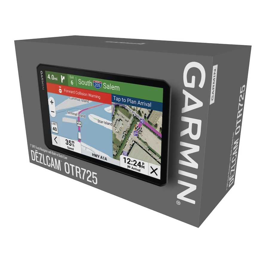 Image 731190_ALTMORE14.jpg, Product 731-190 / Price $869.99, Garmin dezlCam OTR725 7" GPS Navigator with Built-In Dash Cam from Garmin on TSC.ca's Electronics department