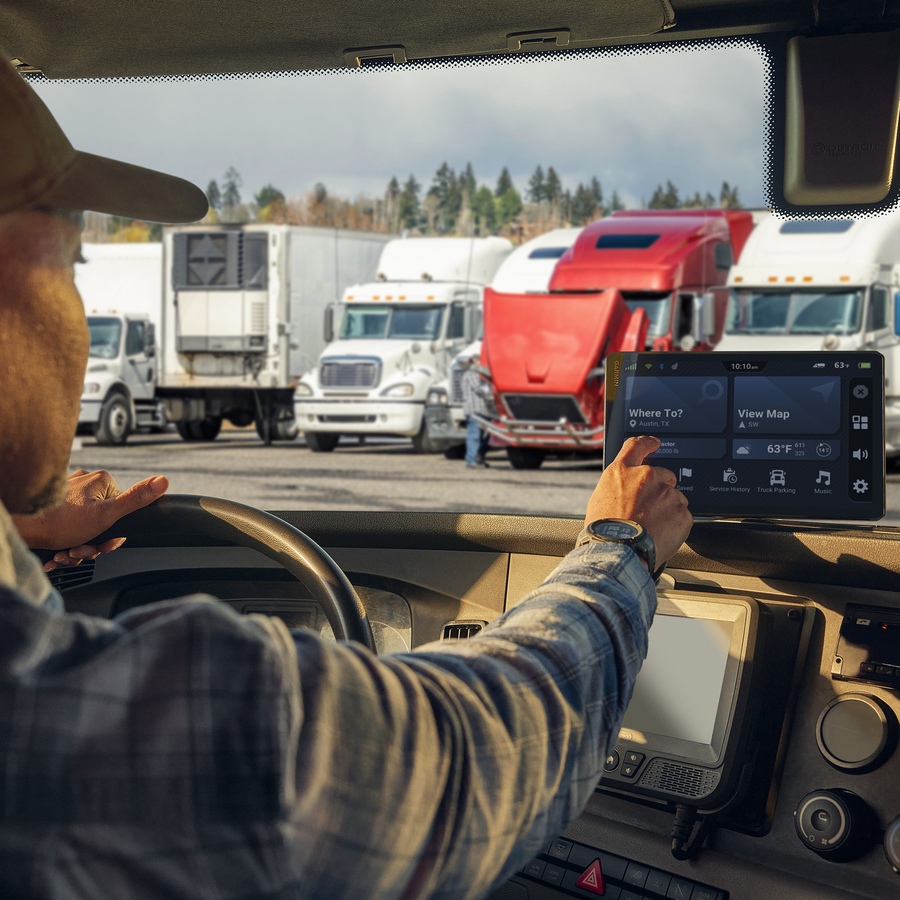 Image 731190_ALTMORE16.jpg, Product 731-190 / Price $869.99, Garmin dezlCam OTR725 7" GPS Navigator with Built-In Dash Cam from Garmin on TSC.ca's Electronics department