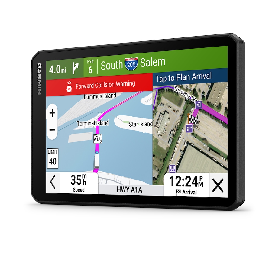 Image 731190_ALTMORE3.jpg, Product 731-190 / Price $869.99, Garmin dezlCam OTR725 7" GPS Navigator with Built-In Dash Cam from Garmin on TSC.ca's Electronics department