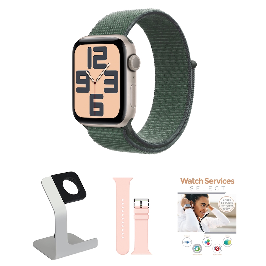 Image 731203_SLGT.jpg, Product 731-203 / Price $529.99 - $629.99, Apple Watch SE Loop Band Bundle from Apple on TSC.ca's Electronics department