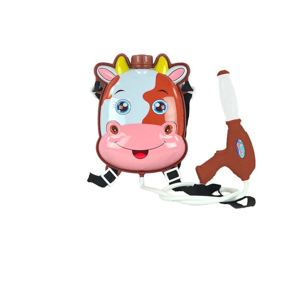 Image 731261.jpg, Product 731-261 / Price $26.99, Funtime Cow Backpack Water Gun from Funtime on TSC.ca's Home & Garden department