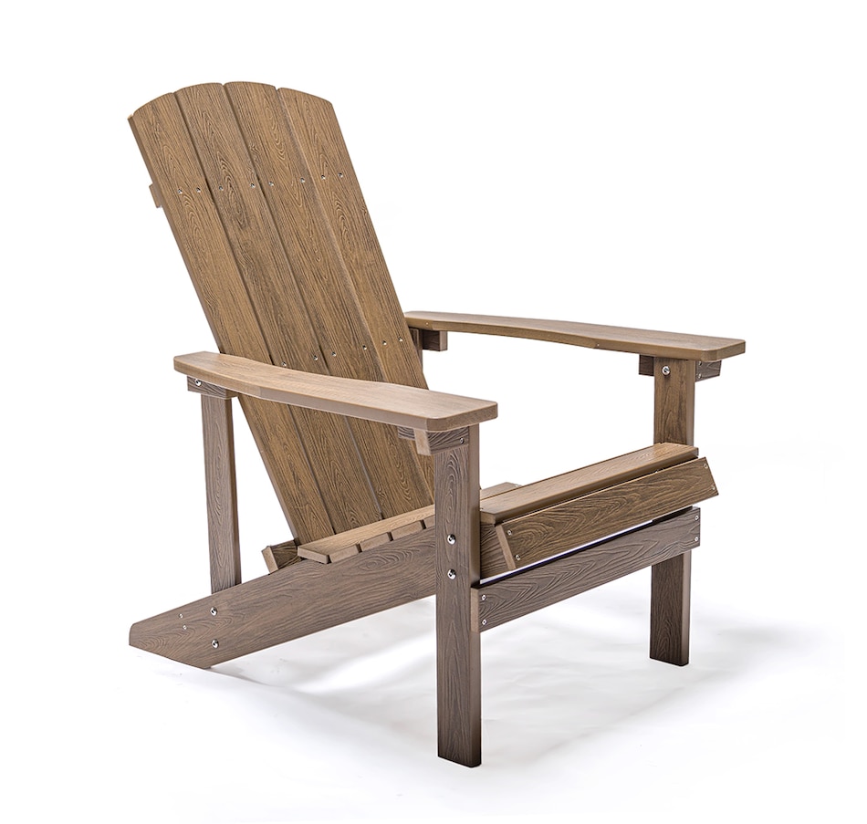 Image 731316.jpg, Product 731-316 / Price $249.99, Tanfly Brown Adirondack Chair from Tanfly on TSC.ca's Home & Garden department