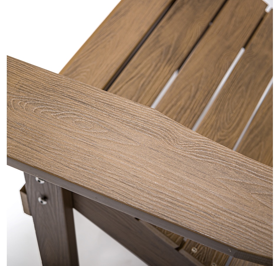 Image 731316_ALTMORE4.jpg, Product 731-316 / Price $249.99, Tanfly Brown Adirondack Chair from Tanfly on TSC.ca's Home & Garden department