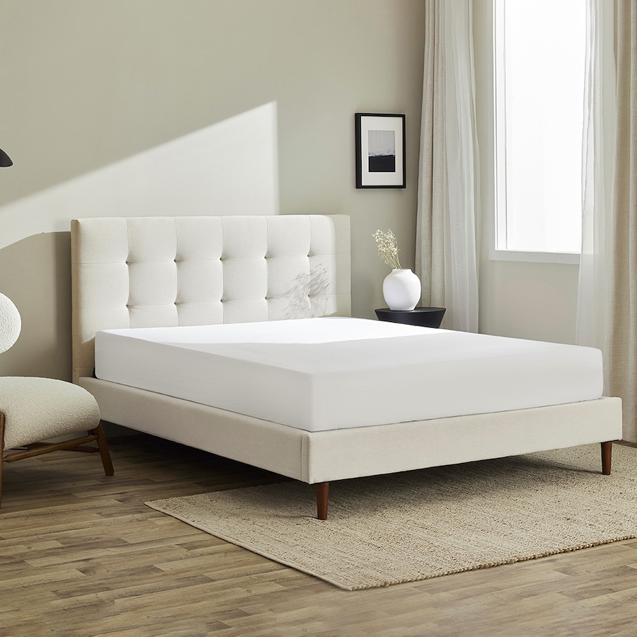 Image 731375_ALTMORE13.jpg, Product 731-375 / Price $510.00 - $680.00, Silk & Snow Grid Tufted Upholstered Bed from Silk & Snow on TSC.ca's Home & Garden department