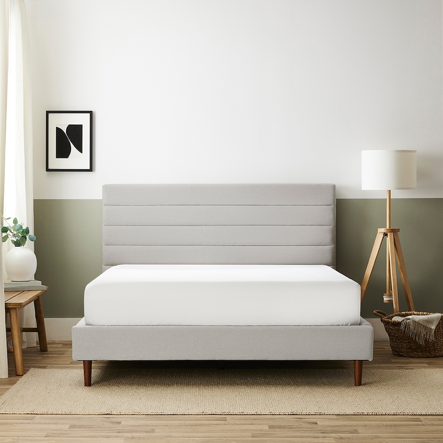 Image 731376_ALTMORE12.jpg, Product 731-376 / Price $552.00 - $722.00, Silk & Snow Horizontal Channeled Upholstered Bed from Silk & Snow on TSC.ca's Home & Garden department
