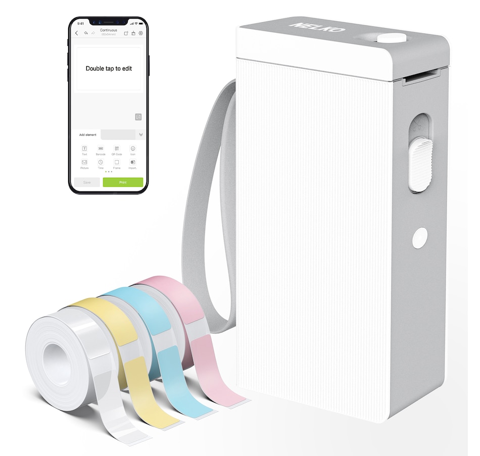 Image 731419.jpg, Product 731-419 / Price $99.99, Nelko P22 Bluetooth Label Printer with a 100-Piece Roll and Three 180-Piece Rolls from Nelko on TSC.ca's Electronics department