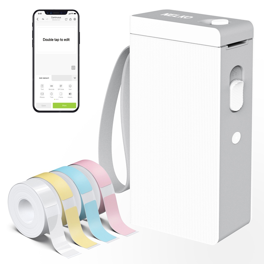 Image 731419.jpg, Product 731-419 / Price $99.99, Nelko P22 Bluetooth Label Printer with a 100-Piece Roll and Three 180-Piece Rolls from Nelko on TSC.ca's Electronics department