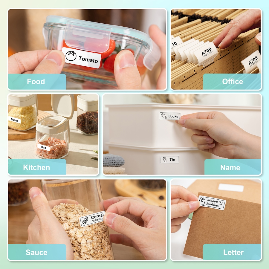 Image 731422_ALTMORE13.jpg, Product 731-422 / Price $29.99, Nelko Transparent Label Paper for P21/P22 Printer (14 mm x 40 mm, 2 rolls) from Nelko on TSC.ca's Electronics department