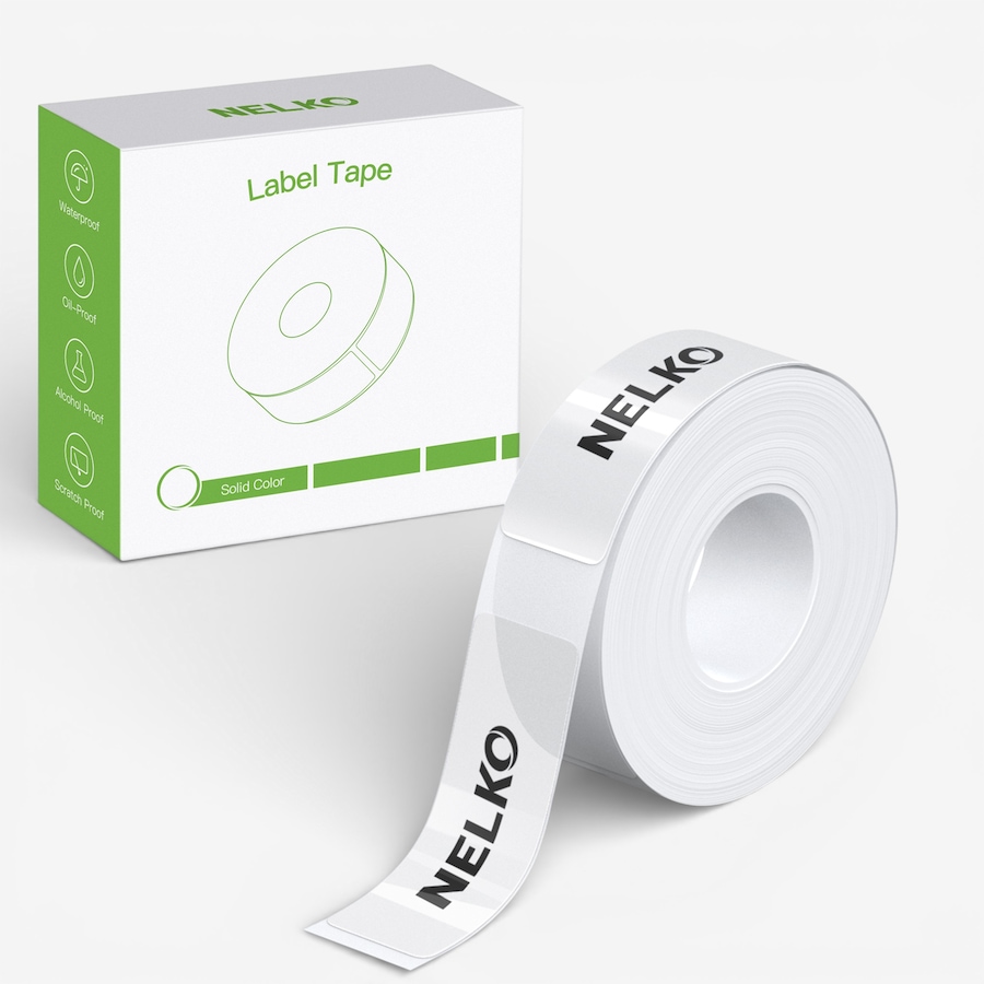 Image 731422_TSP.jpg, Product 731-422 / Price $29.99, Nelko Transparent Label Paper for P21/P22 Printer (14 mm x 40 mm, 2 rolls) from Nelko on TSC.ca's Electronics department