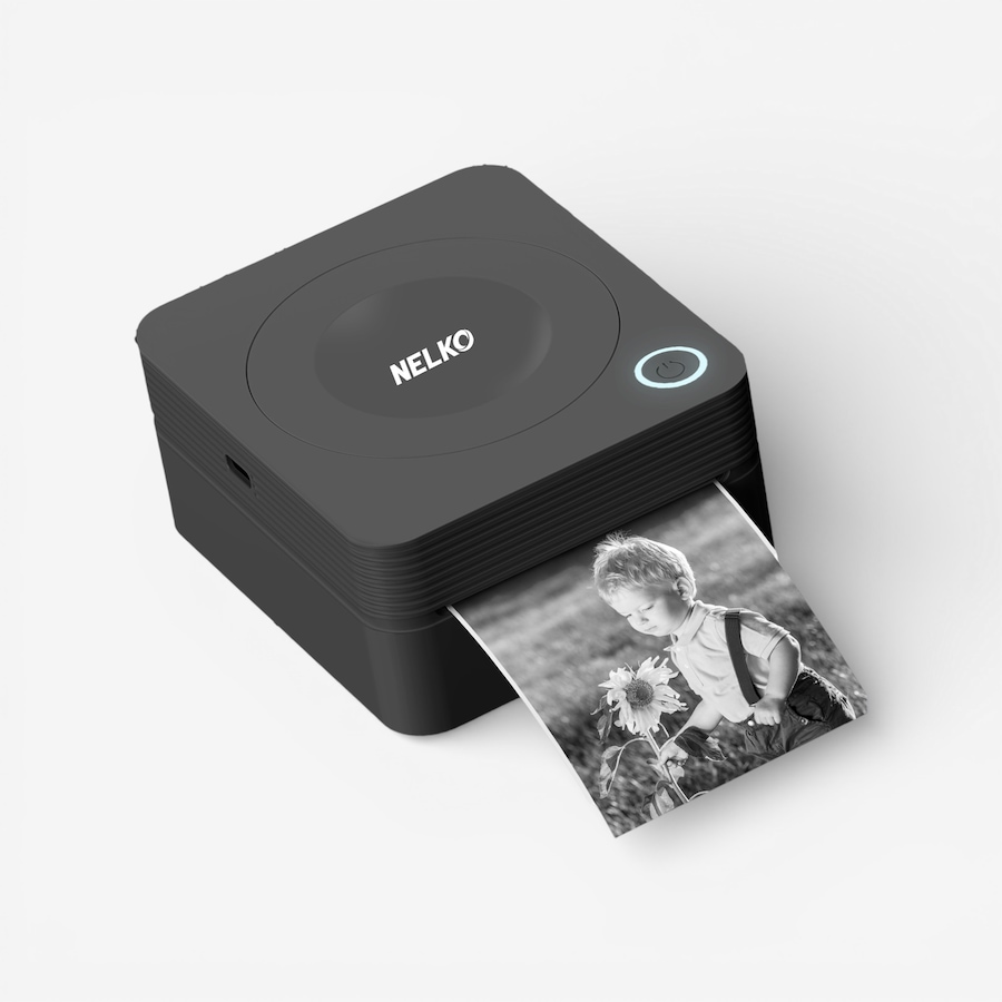 Image 731423_BLK.jpg, Product 731-423 / Price $64.99, Nelko PM230 Portable Bluetooth Sticker Printer with 2 Rolls from Nelko on TSC.ca's Electronics department