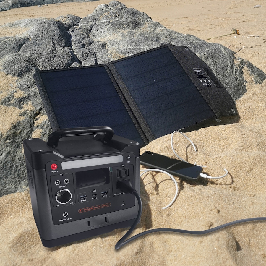 Image 731444_ALTMORE1.jpg, Product 731-444 / Price $529.99, Sungale 300W Portable Power Station and Solar Panel Combo from Sungale on TSC.ca's Electronics department