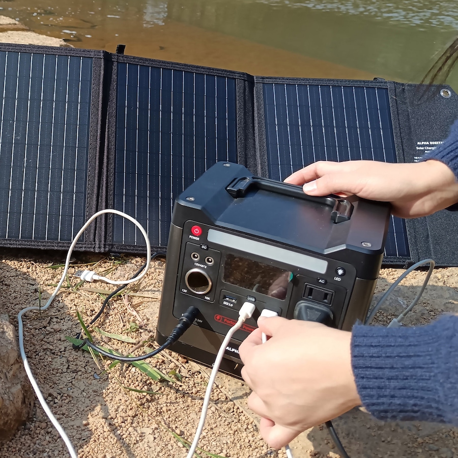 Image 731444_ALTMORE2.jpg, Product 731-444 / Price $529.99, Sungale 300W Portable Power Station and Solar Panel Combo from Sungale on TSC.ca's Electronics department