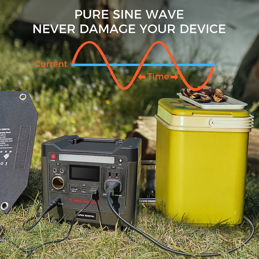 Image 731444_ALTMORE3.jpg, Product 731-444 / Price $529.99, Sungale 300W Portable Power Station and Solar Panel Combo from Sungale on TSC.ca's Electronics department