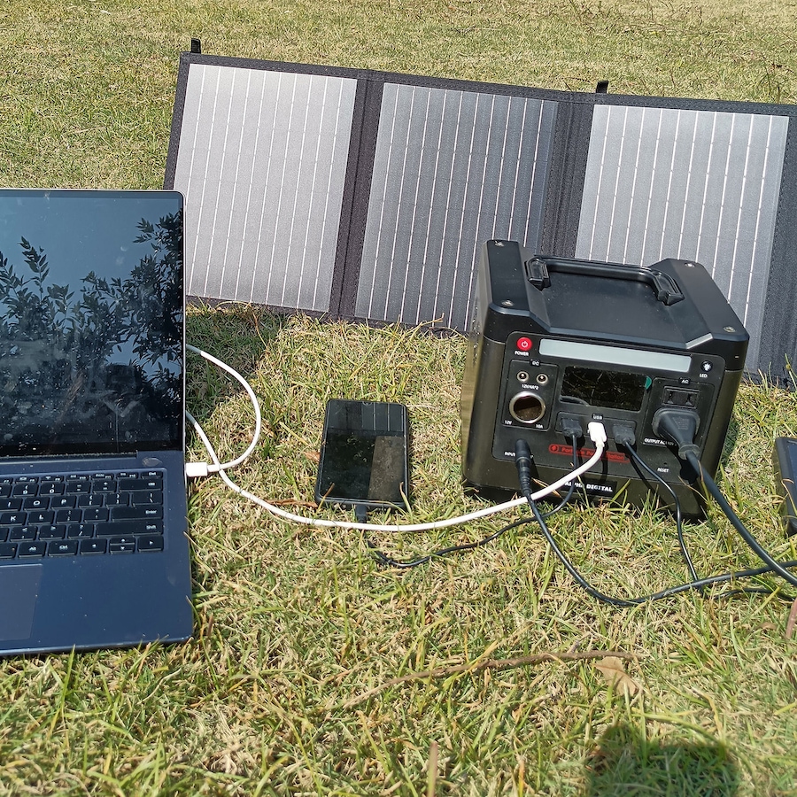 Image 731444_ALTMORE6.jpg, Product 731-444 / Price $529.99, Sungale 300W Portable Power Station and Solar Panel Combo from Sungale on TSC.ca's Electronics department