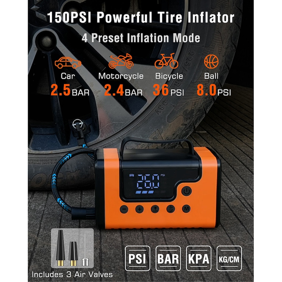 Image 731445_ALTMORE2.jpg, Product 731-445 / Price $179.99, Sungale Car Jump Starter with Air Compressor and Vacuum Cleaner from Sungale on TSC.ca's Home & Garden department