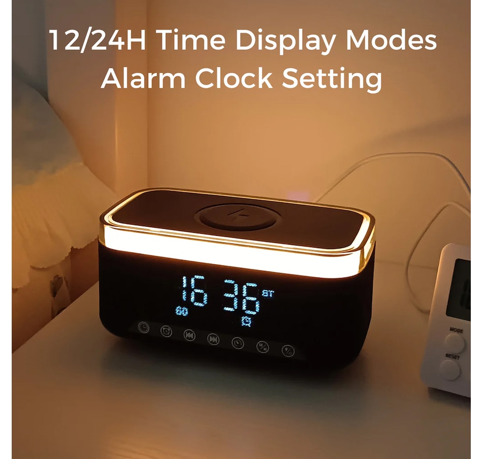 Image 731446_ALTMORE6.jpg, Product 731-446 / Price $113.99, Sungale Alarm Clock Speaker with Wireless Charger from Sungale on TSC.ca's Electronics department