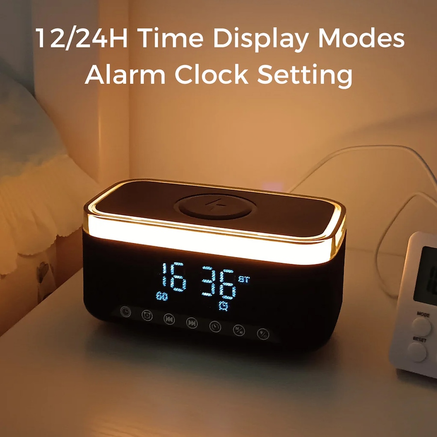 Image 731446_ALTMORE6.jpg, Product 731-446 / Price $113.99, Sungale Alarm Clock Speaker with Wireless Charger from Sungale on TSC.ca's Electronics department