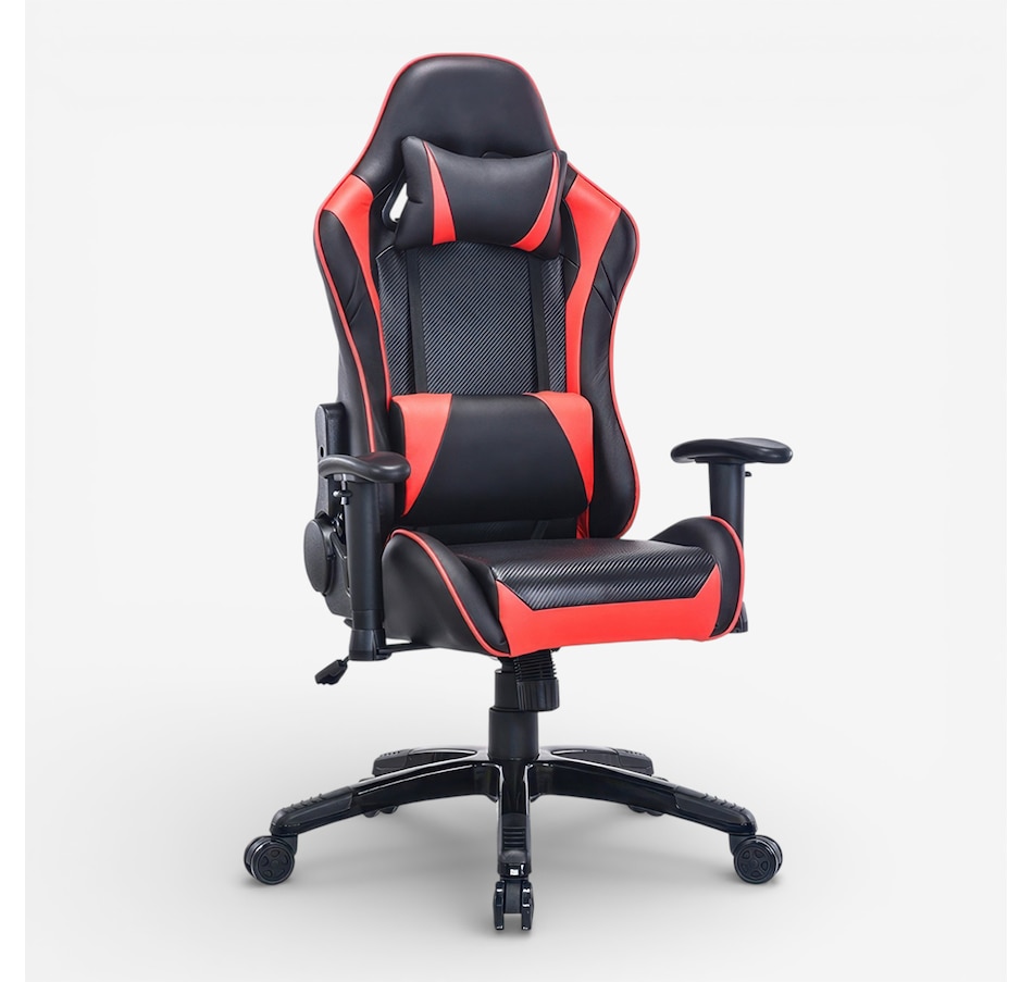 Image 731485.jpg, Product 731-485 / Price $499.99, TygerClaw High-Back Gaming Chair for Maximum Comfort (red) from Tygerclaw on TSC.ca's Toys & Hobbies department
