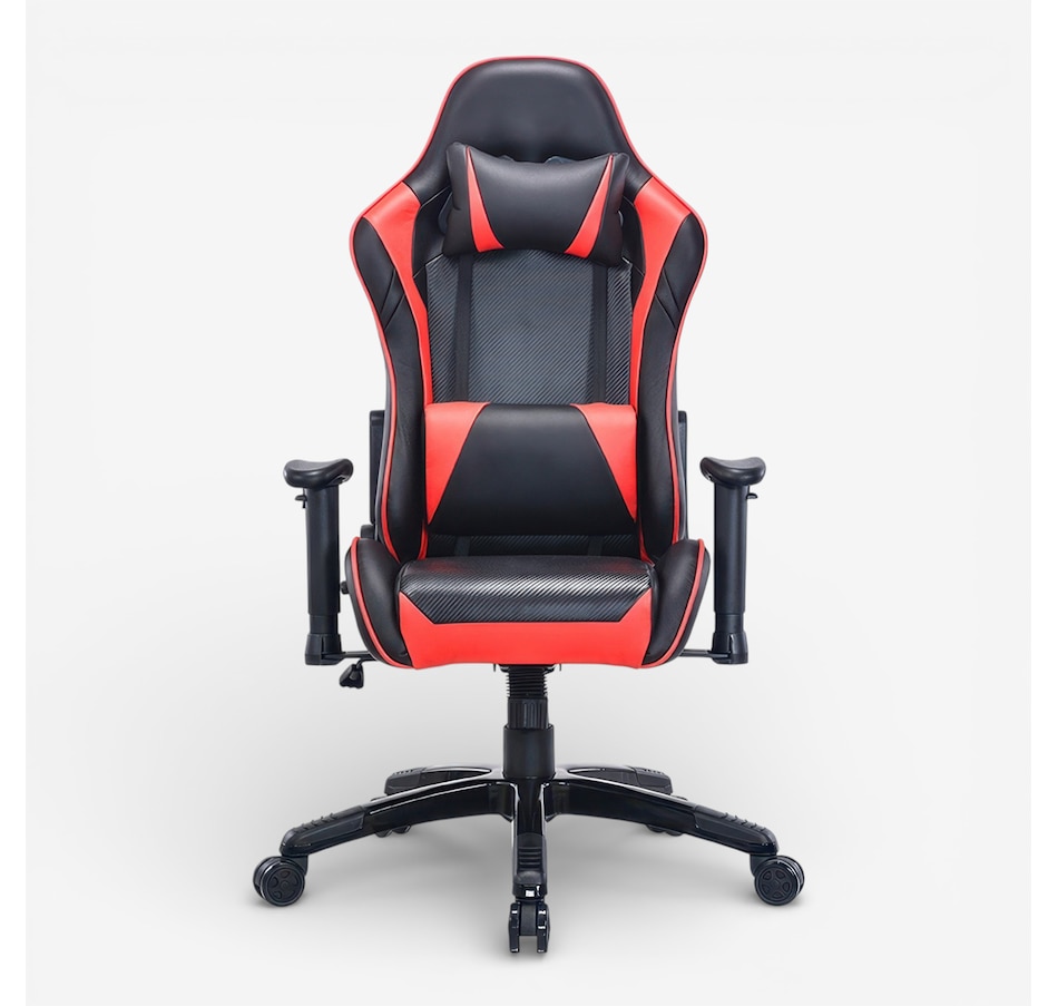 Image 731485_ALTMORE1.jpg, Product 731-485 / Price $499.99, TygerClaw High-Back Gaming Chair for Maximum Comfort (red) from Tygerclaw on TSC.ca's Toys & Hobbies department