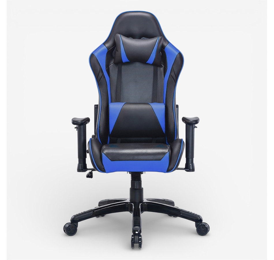 Image 731486_ALTMORE1.jpg, Product 731-486 / Price $424.99, TygerClaw High-Back Gaming Chair for Maximum Comfort (blue) from Tygerclaw on TSC.ca's Toys & Hobbies department