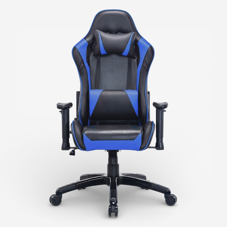 Image 731486_ALTMORE1.jpg, Product 731-486 / Price $499.99, TygerClaw High-Back Gaming Chair for Maximum Comfort (blue) from Tygerclaw on TSC.ca's Toys & Hobbies department