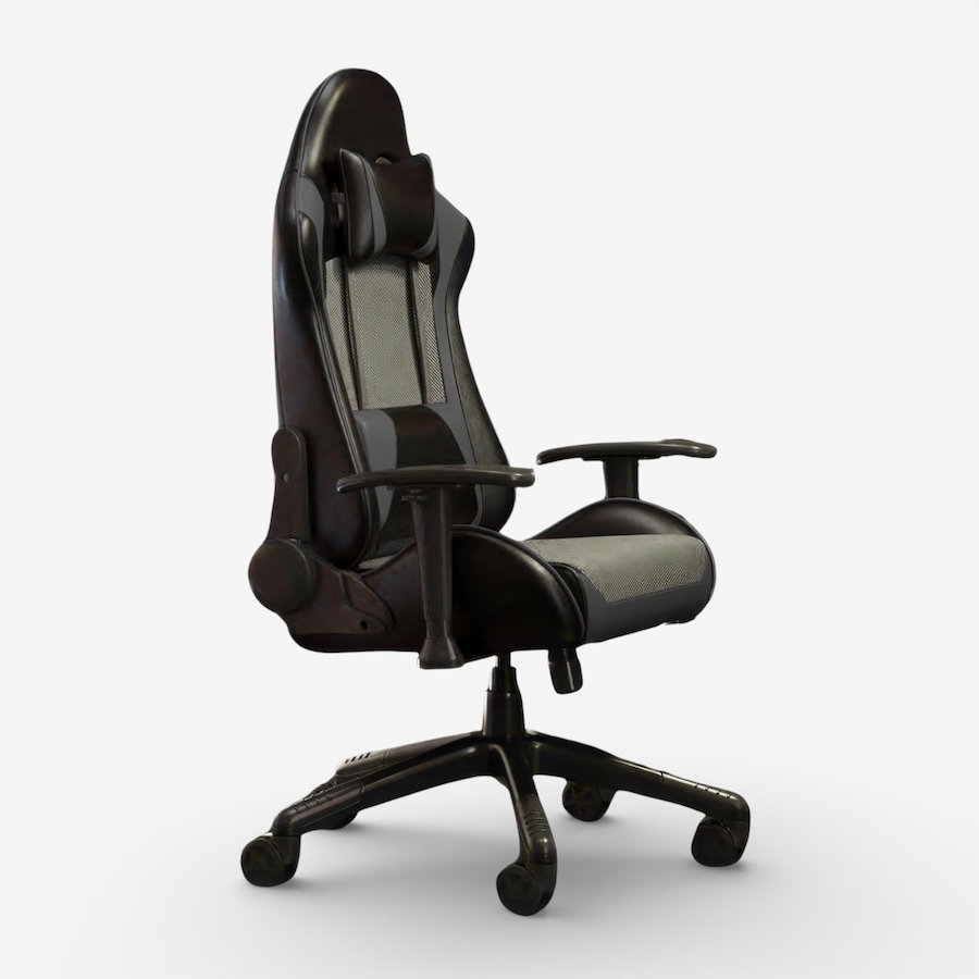 Image 731487_ALTMORE2.jpg, Product 731-487 / Price $499.99, TygerClaw High-Back Gaming Chair for Maximum Comfort (black) from Tygerclaw on TSC.ca's Toys & Hobbies department