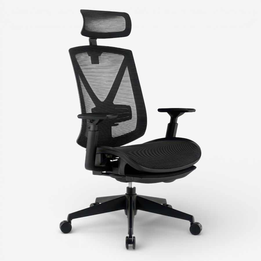 Image 731492.jpg, Product 731-492 / Price $459.99, TygerClaw High-Back Mesh Office Chair with Retractable Footrest from Tygerclaw on TSC.ca's Home & Garden department