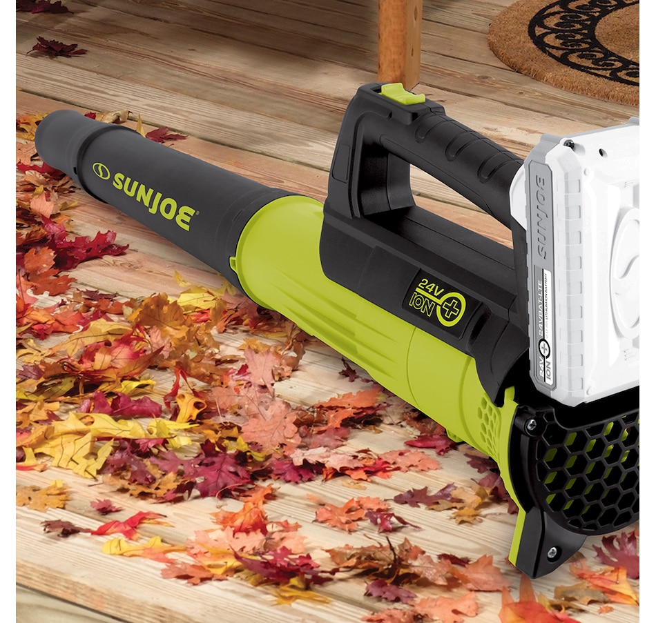 Image 731532_ALTMORE4.jpg, Product 731-532 / Price $114.99, Sun Joe 24V Ion+ 2.0-Ah Cordless Compact Turbine Jet Blower, 100-mph 350-CFM from Snow Joe & Sun Joe on TSC.ca's Home & Garden department