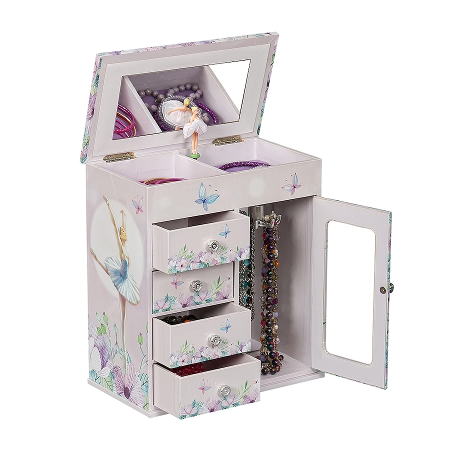 Image 731592.jpg, Product 731-592 / Price $99.00, Mele and Co. Liliana Lilac Musical Ballerina Jewellery Box from Mele and Co on TSC.ca's Jewellery department