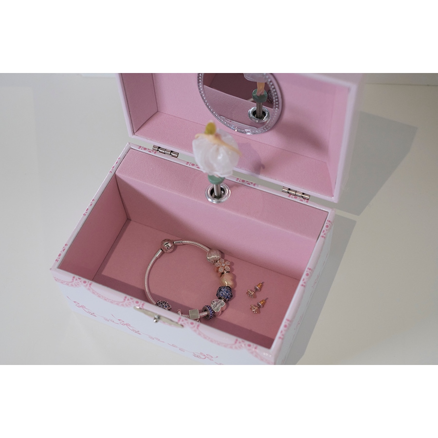Image 731593_ALTMORE4.jpg, Product 731-593 / Price $29.00, Mele and Co. Clarice White Musical Ballerina Jewellery Box from Mele and Co on TSC.ca's Jewellery department
