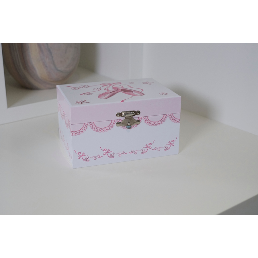 Image 731593_ALTMORE5.jpg, Product 731-593 / Price $29.00, Mele and Co. Clarice White Musical Ballerina Jewellery Box from Mele and Co on TSC.ca's Jewellery department