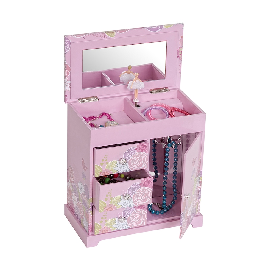 Image 731598.jpg, Product 731-598 / Price $89.00, Mele and Co. Pearl Pink Musical Ballerina Jewellery Box from Mele and Co on TSC.ca's Jewellery department